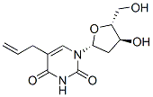 5-(2-propenyl)-2'-deoxyuridine Structure