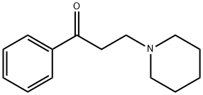 3-(1-Piperidinyl)propiophenone HCl  구조식 이미지