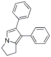 6,7-diphenyl-2,3-dihydro-1H-pyrrolizine Structure