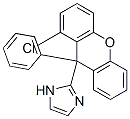 1H-Imidazole, 2-(1-chloro-9-phenyl-9H-xanthen-9-yl)- Structure