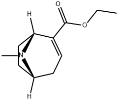 8-Azabicyclo[3.2.1]oct-2-ene-2-carboxylic Acid 8-Methyl-Ethyl Ester Structure