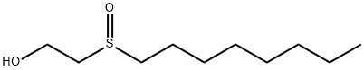 octyl-2-hydroxyethylsulfoxide Structure