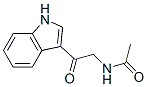 N-[2-(1H-Indol-3-yl)-2-oxoethyl]acetamide Structure