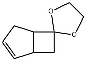 Spiro[bicyclo[3.2.0]hept-2-ene-6,2-[1,3]dioxolane] Structure