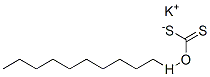 O-decyl hydrogen dithiocarbonate , potassium salt Structure