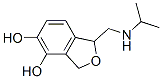 4,5-Isobenzofurandiol, 1,3-dihydro-1-[[(1-methylethyl)amino]methyl]- (9CI) 구조식 이미지