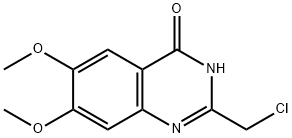 2-CHLOROMETHYL-6,7-DIMETHOXY-3H-QUINAZOLIN-4-ONE Structure
