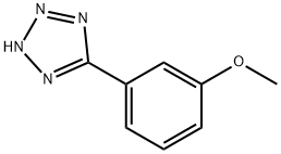 5-(3-METHOXYPHENYL)-1H-TETRAZOLE 구조식 이미지