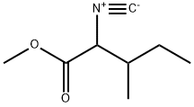 2-ISOCYANO-3-METHYLPENTANOIC ACID METHYL ESTER Structure