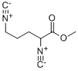 2,5-DIISOCYANOVALERIC ACID METHYL ESTER Structure