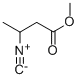 D,L-3-ISOCYANO-N-BUTYRIC ACID METHYL ESTER 구조식 이미지