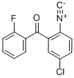 2-ISOCYANO-5-CHLORO-2'-FLUOROBENZOPHENONE Structure