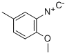 2-METHOXY-5-METHYLPHENYLISOCYANIDE Structure