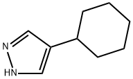 4-시클로헥실-1H-피라졸 구조식 이미지