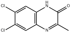 6,7-dichloro-3-methyl-3,4-dihydroquinoxalin-2(1H)-one Structure