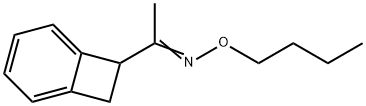비시클로[4.2.0]옥타-1,3,5-트리엔-7-일(메틸)케톤O-부틸옥심 구조식 이미지