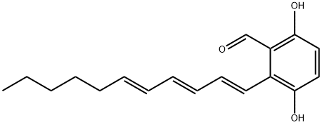 (7E,9E,11E)-Aurocitrin Structure