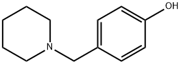 4-(Piperidin-1-ylmethyl)phenol 구조식 이미지