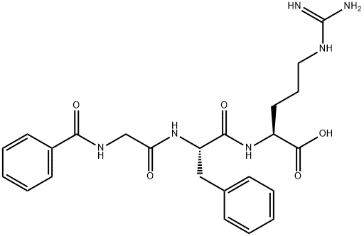 BZ-GLY-PHE-ARG-OH Structure