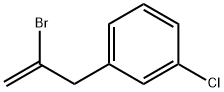 2-Bromo-3-(3-chlorophenyl)prop-1-ene 구조식 이미지