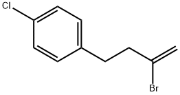 2-Bromo-4-(4-chlorophenyl)but-1-ene Structure