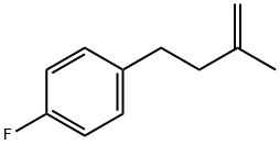 Benzene, 1-fluoro-4-(3-methyl-3-butenyl)- (9CI) Structure