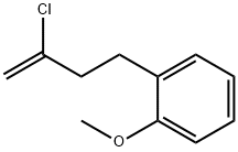 2-CHLORO-4-(2-METHOXYPHENYL)-1-BUTENE Structure