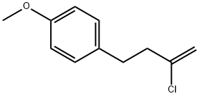 2-CHLORO-4-(4-METHOXYPHENYL)-1-BUTENE Structure