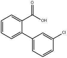 2-BIPHENYL-3'-CHLORO-CARBOXYLIC ACID
 구조식 이미지