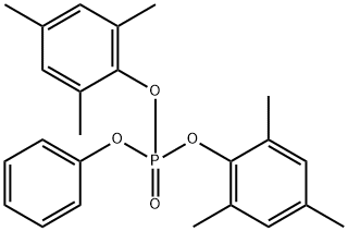 인산페닐비스(2,4,6-트리메틸페닐)에스테르 구조식 이미지