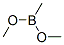 Boronic acid, methyl-, dimethyl ester Structure