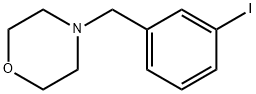 4-(3-IODOBENZYL)MORPHOLINE Structure