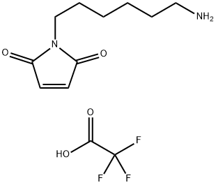 N-(6-Aminohexyl)maleimide trifluoroacetate salt 구조식 이미지