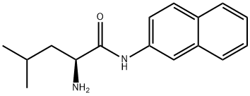 L-LEUCINE BETA-NAPHTHYLAMIDE 구조식 이미지