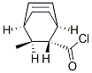 Bicyclo[2.2.2]oct-5-ene-2-carbonyl chloride, 3-methyl-, (1alpha,2beta,3alpha,4alpha)- (9CI) 구조식 이미지