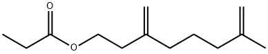 Propanoic acid 3-methylene-7-methyl-7-octenyl ester Structure