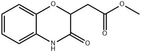 METHYL (2H-1 4-BENZOXAZIN-3(4H)-ONE-2-YL 구조식 이미지