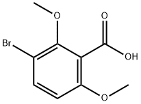 3-BROMO-2,6-DIMETHOXYBENZOIC산 구조식 이미지