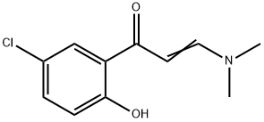 (E)-1-(5-chloro-2-hydroxyphenyl)-3-(diMethylaMino)prop-2-en-1-one 구조식 이미지