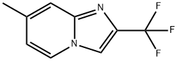 이미다조[1,2-A]피리딘,7-메틸-2-(트리플루오로메틸)- 구조식 이미지