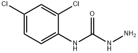 hydrazinecarboxamide, N-(2,4-dichlorophenyl)- Structure