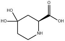 2-피페리딘카르복실산,4,4-디히드록시-,(S)-(9CI) 구조식 이미지