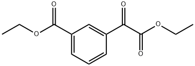 ETHYL 3-CARBOETHOXYBENZOYLFORMATE Structure