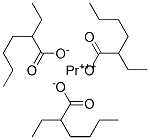praseodymium tri(2-ethylhexanoate) Structure