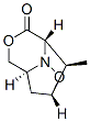 2,7-Methanoisoxazolo[3,2-c][1,4]oxazin-4(2H)-one,tetrahydro-3-methyl-,(2S,3R,3aS,7S,8R)-(9CI) 구조식 이미지