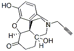 (5alpha)-4,5-epoxy-3,14-dihydroxy-17-(2-propynyl)morphinan-6-one 구조식 이미지