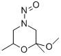 N-니트로소-2-메톡시-2,6-디메틸모르폴린 구조식 이미지