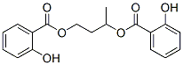 1-methylpropane-1,3-diyl disalicylate Structure