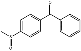 4-Benzoylphenyl methyl sulfoxide Structure