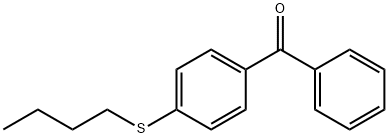 [4-(BUTYLTHIO)PHENYL](PHENYL)METHANONE Structure